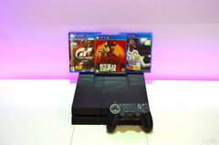 Игровая приставка Sony Playstation 4 FAT 500Gb (Rev. 3) + 3 Игры